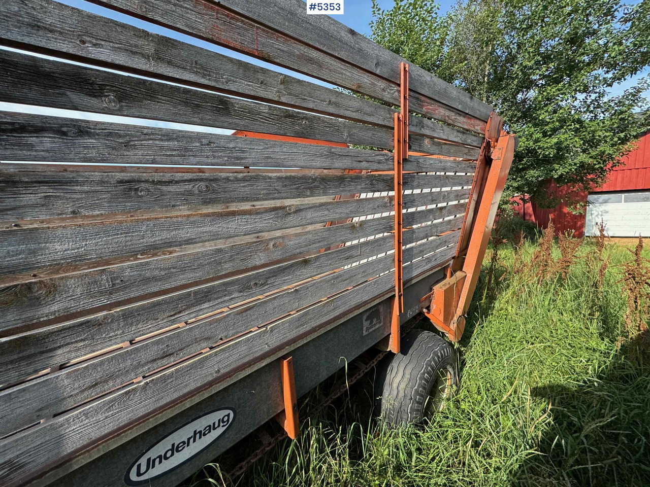 Underhaug unloading trailer - Matériel de fenaison: photos 2 Underhaug unloading trailer - Matériel de fenaison: photos 2