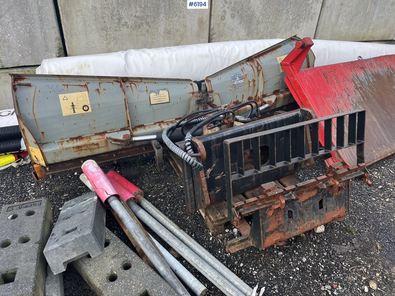 Tellefsdal folding plough for tractor - Véhicule de voirie/ Spécial: photos 3 Tellefsdal folding plough for tractor - Véhicule de voirie/ Spécial: photos 3