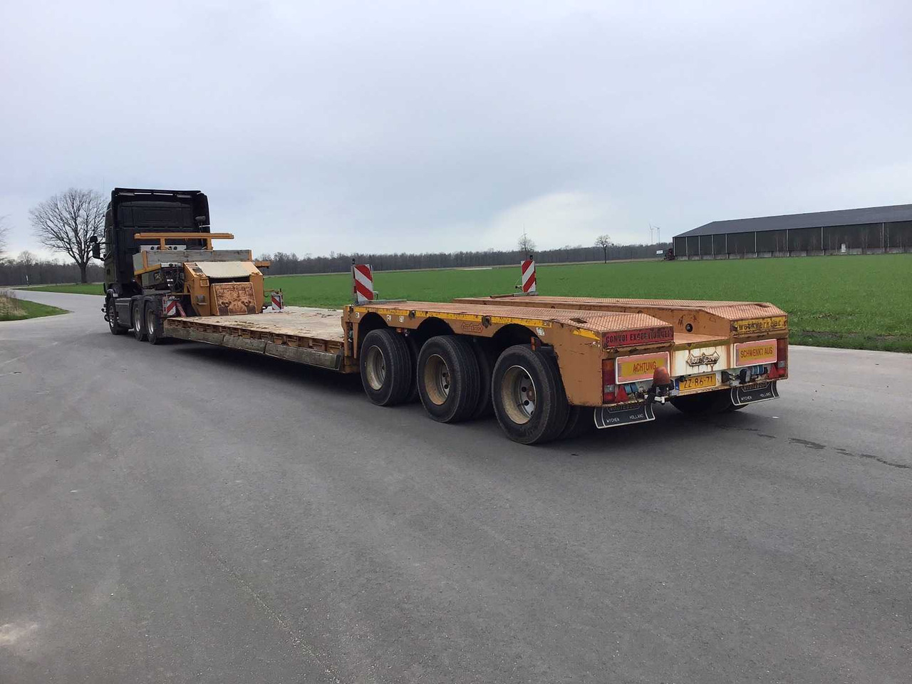 Nooteboom EURO-66-03 - Semi-remorque surbaissé: photos 2 Nooteboom EURO-66-03 - Semi-remorque surbaissé: photos 2