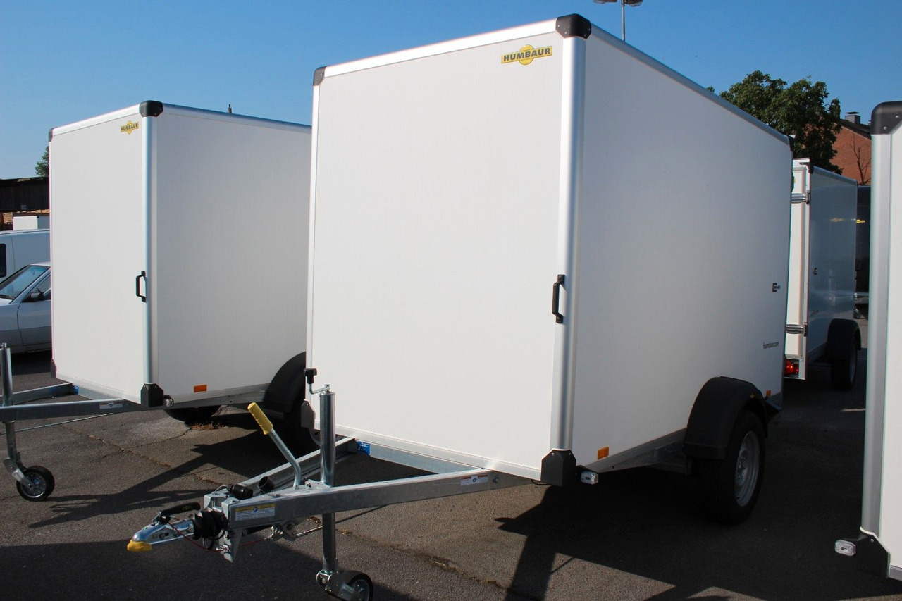 Humbaur HK 133015-18P Überfahrwand Kofferanhänger Koffer - Remorque fourgon: photos 1 Humbaur HK 133015-18P Überfahrwand Kofferanhänger Koffer - Remorque fourgon: photos 1