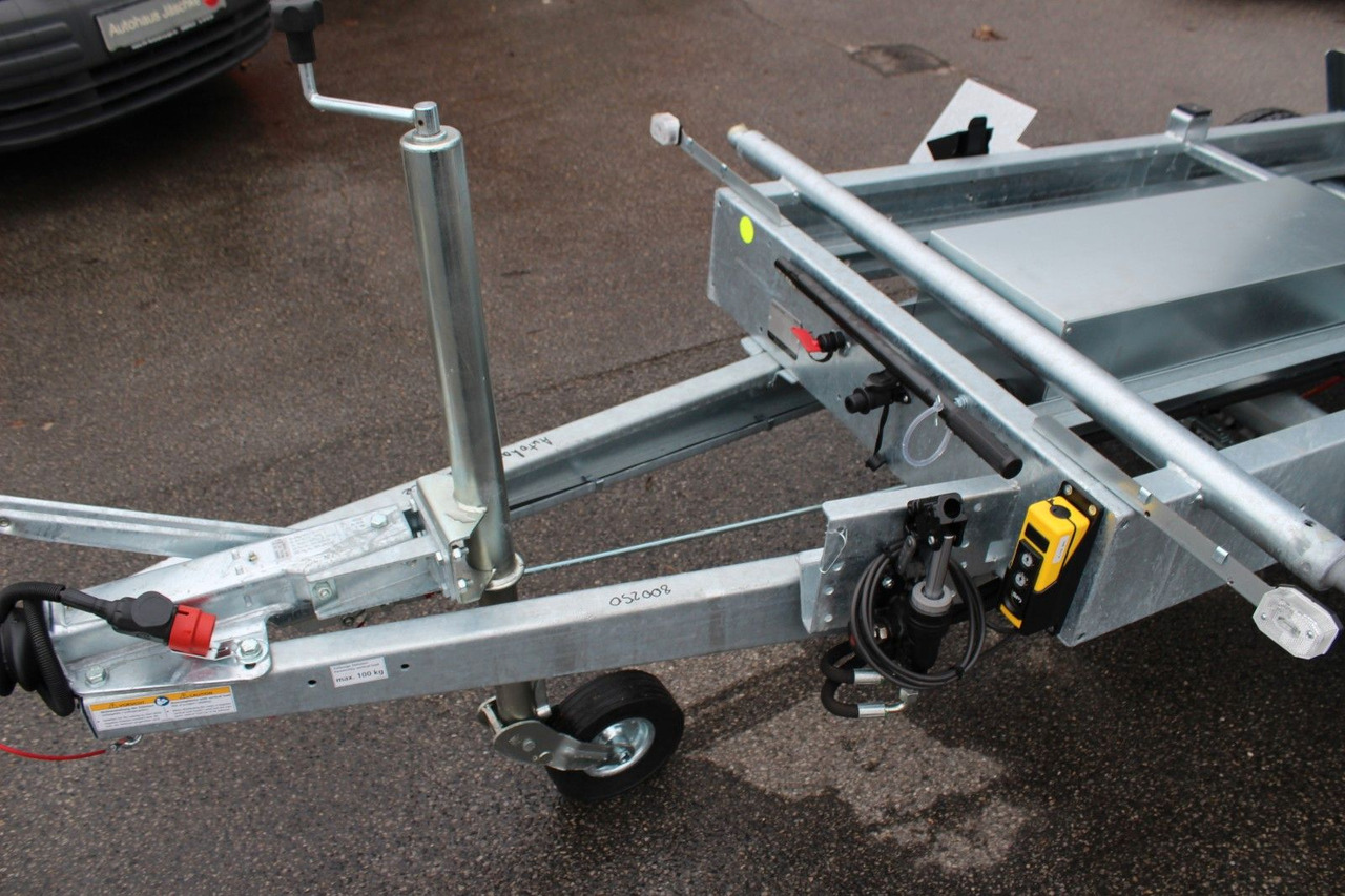 Remorque benne Humbaur HTK 2700.27 Alu E-Pumpe Kipper Dreiseitenkipper: photos 16