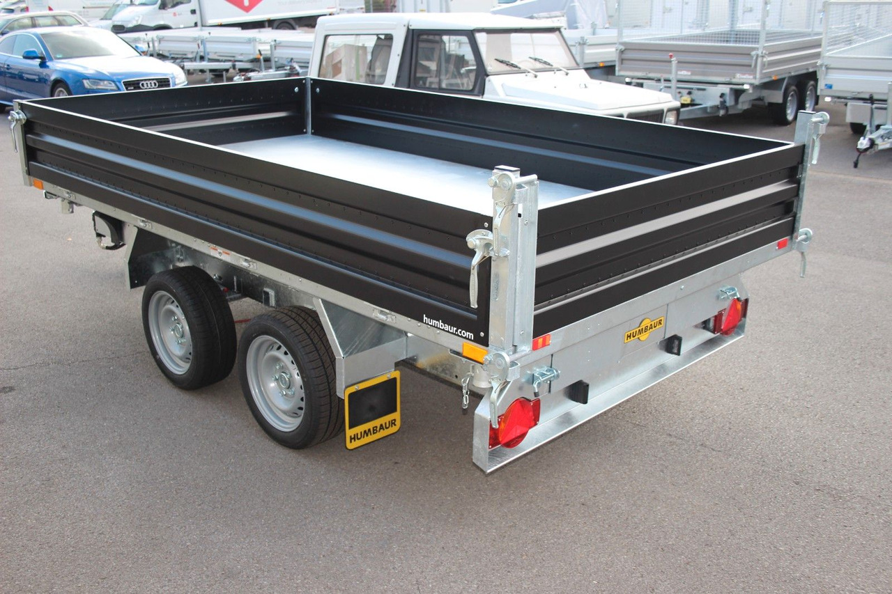 Humbaur HTK 3500.31 Stahl SCHWARZ NEU Dreiseitenkipper - Remorque benne: photos 3 Humbaur HTK 3500.31 Stahl SCHWARZ NEU Dreiseitenkipper - Remorque benne: photos 3
