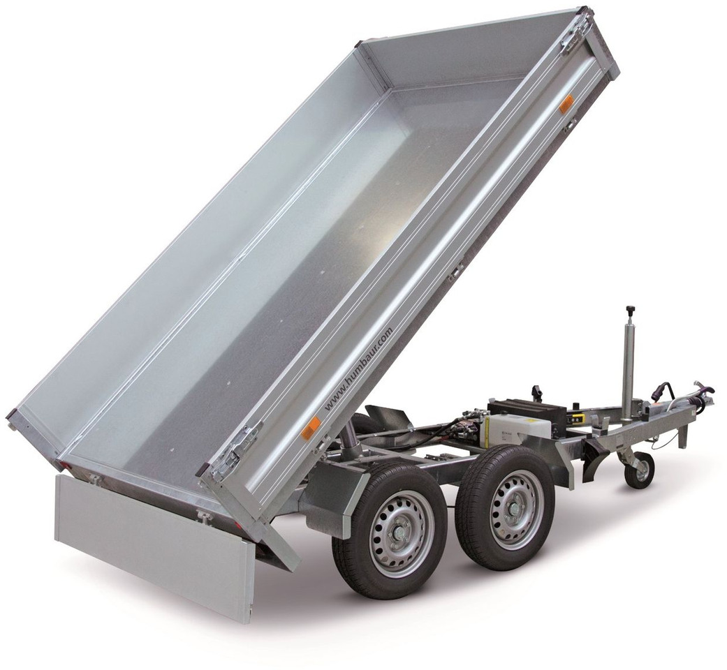 Humbaur Kipper HUK272715 Anhänger Elektropumpe - Remorque benne: photos 1 Humbaur Kipper HUK272715 Anhänger Elektropumpe - Remorque benne: photos 1