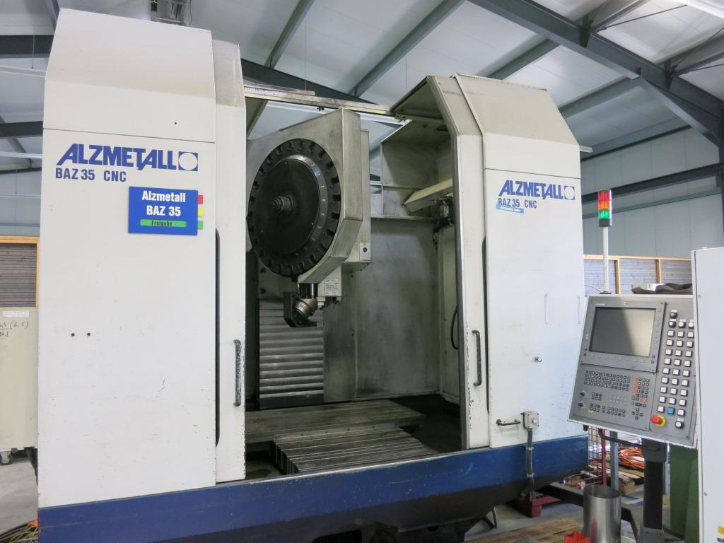 ALZMETALL BAZ 35 CNC 120.60 - Centre d'usinage: photos 1 ALZMETALL BAZ 35 CNC 120.60 - Centre d'usinage: photos 1