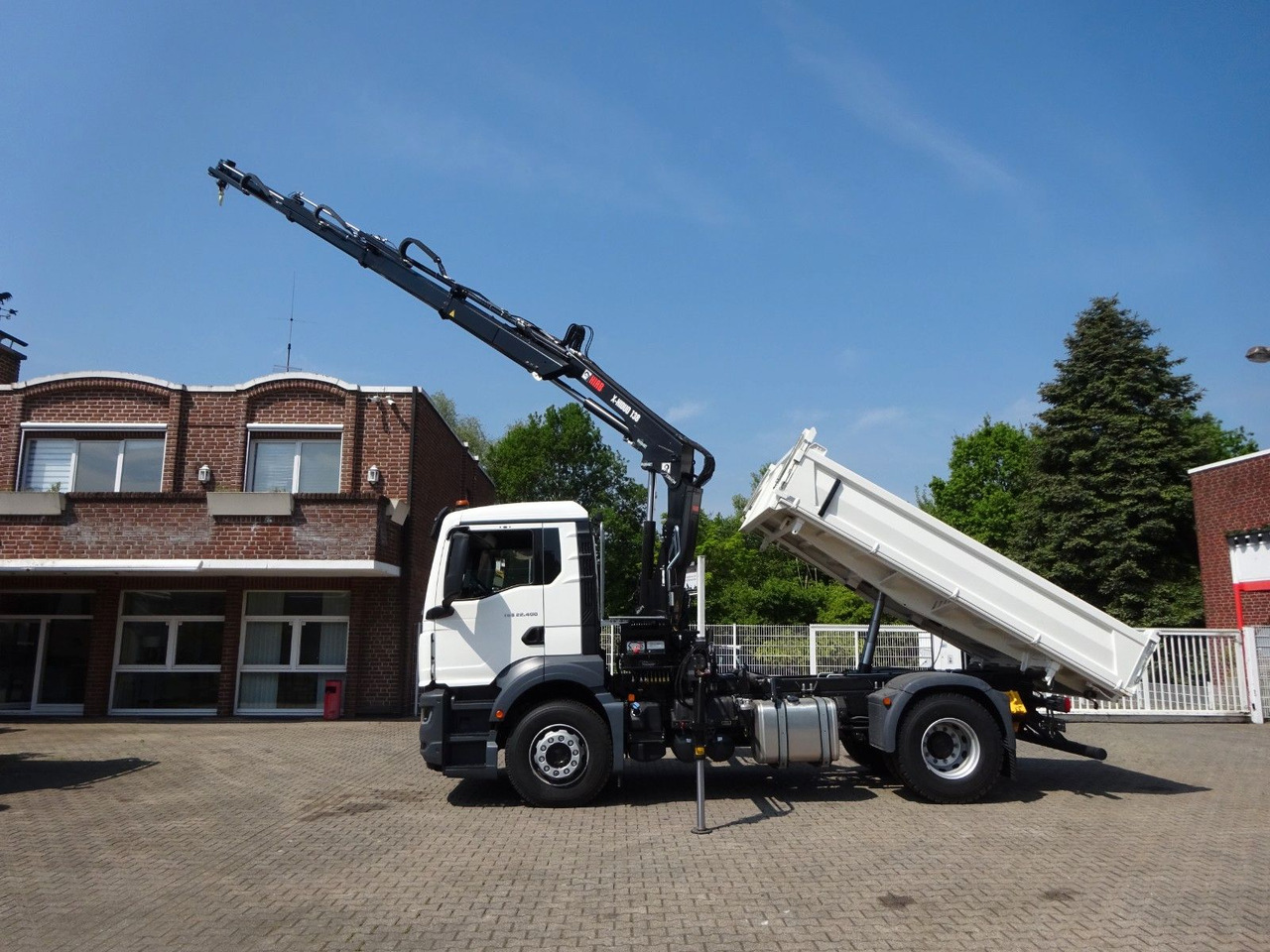 MAN 22.400 TGS + HIAB X-HIDUO 138 Kran - Camion benne, Camion grue: photos 2 MAN 22.400 TGS + HIAB X-HIDUO 138 Kran - Camion benne, Camion grue: photos 2