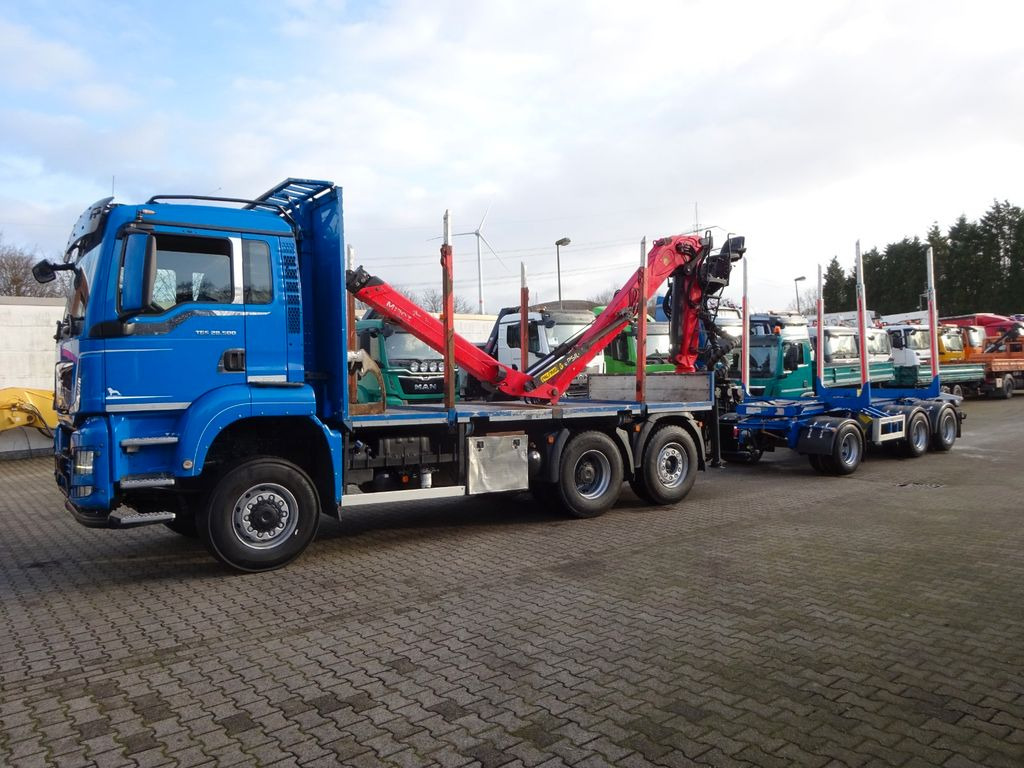 MAN 28.500 TGS mit EPSILON-Kran+Achleitner Anhänger MAN 28.500 TGS Allrad. HOLZZUG EPSILON-Kran GREIFER - Camion grumier, Camion grue: photos 3 MAN 28.500 TGS mit EPSILON-Kran+Achleitner Anhänger MAN 28.500 TGS Allrad. HOLZZUG EPSILON-Kran GREIFER - Camion grumier, Camion grue: photos 3