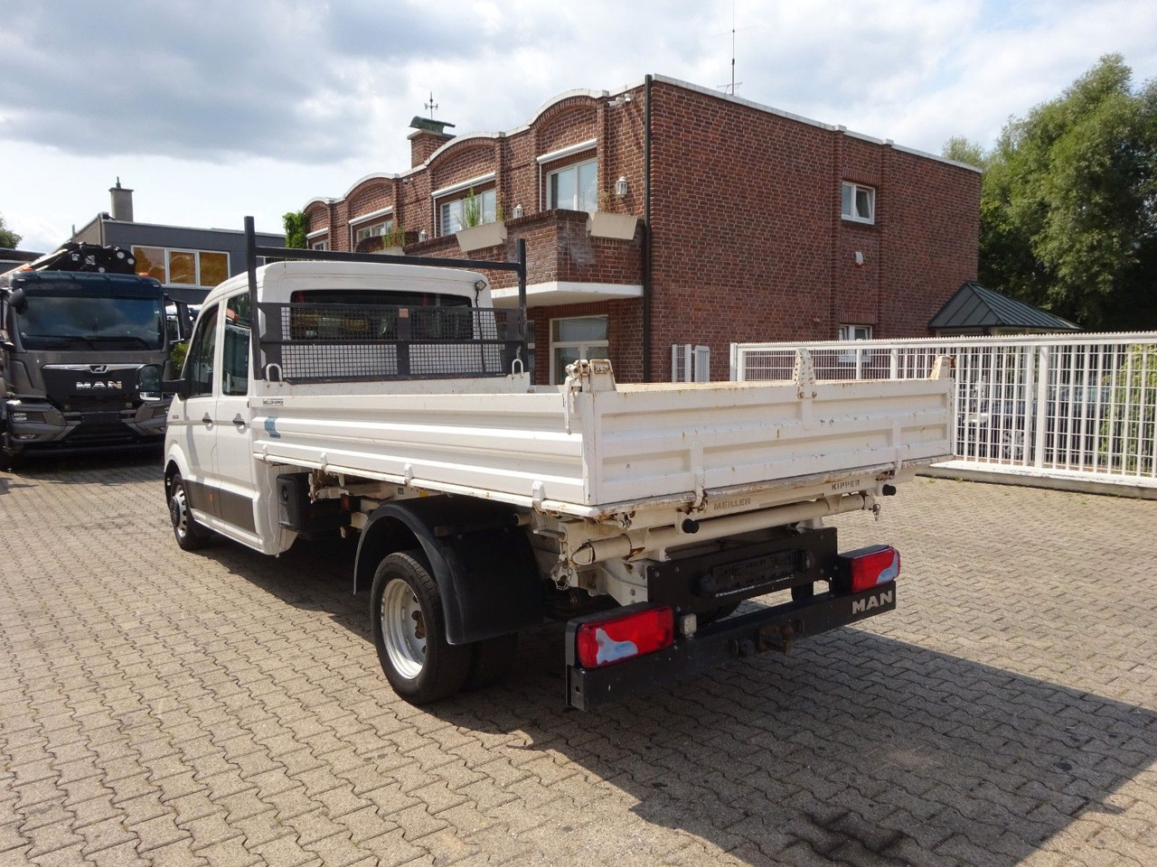 Utilitaire benne, Utilitaire double cabine MAN 6.180 TGE MEILLER 3Skipper Doppelkabine 4x2: photos 6