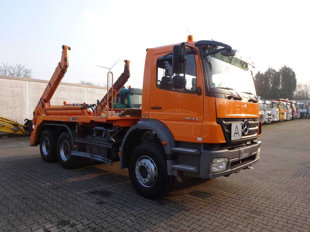 Camion multibenne Mercedes-Benz 2633 Axor MEILLER Absetzkipper 6x4: photos 12