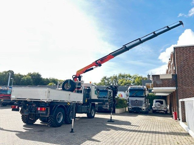 Mercedes-Benz 3344 Actros Pritsche + PK 34002 6x6 - Camion grue: photos 5 Mercedes-Benz 3344 Actros Pritsche + PK 34002 6x6 - Camion grue: photos 5