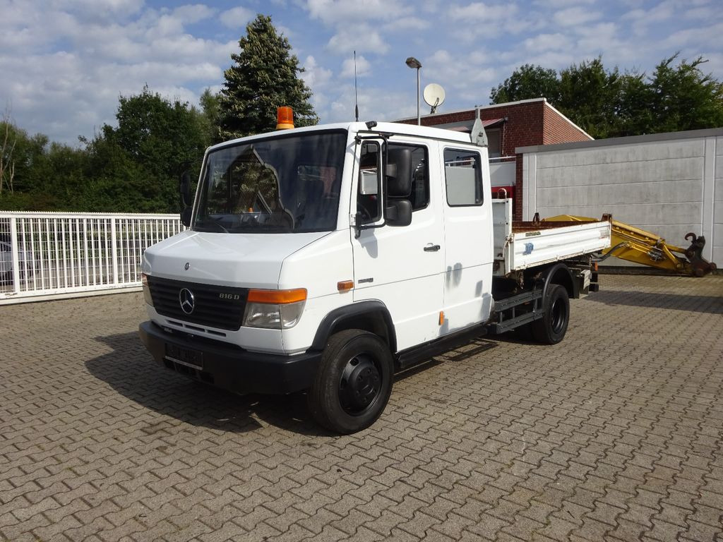 Camion benne Mercedes-Benz 816D Doppelkabine MEILLER 3Skipper: photos 8
