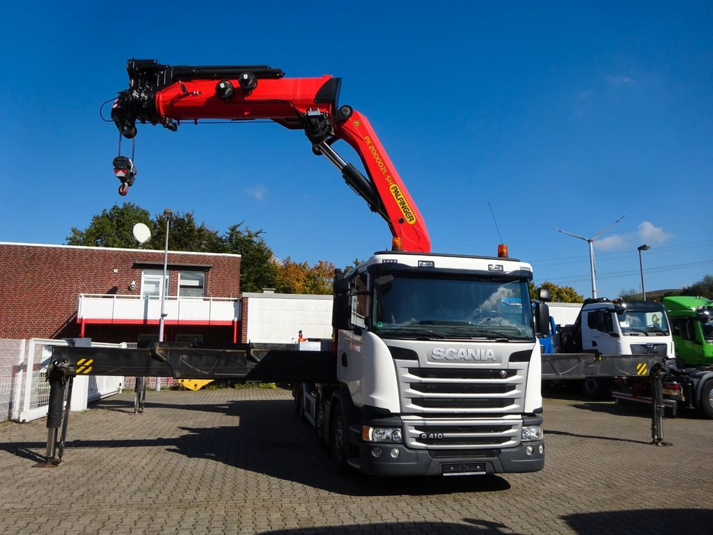 Scania PK 200002SH - 200Tonnen-Meter-Kran + Seilwinde - Camion grue: photos 5 Scania PK 200002SH - 200Tonnen-Meter-Kran + Seilwinde - Camion grue: photos 5