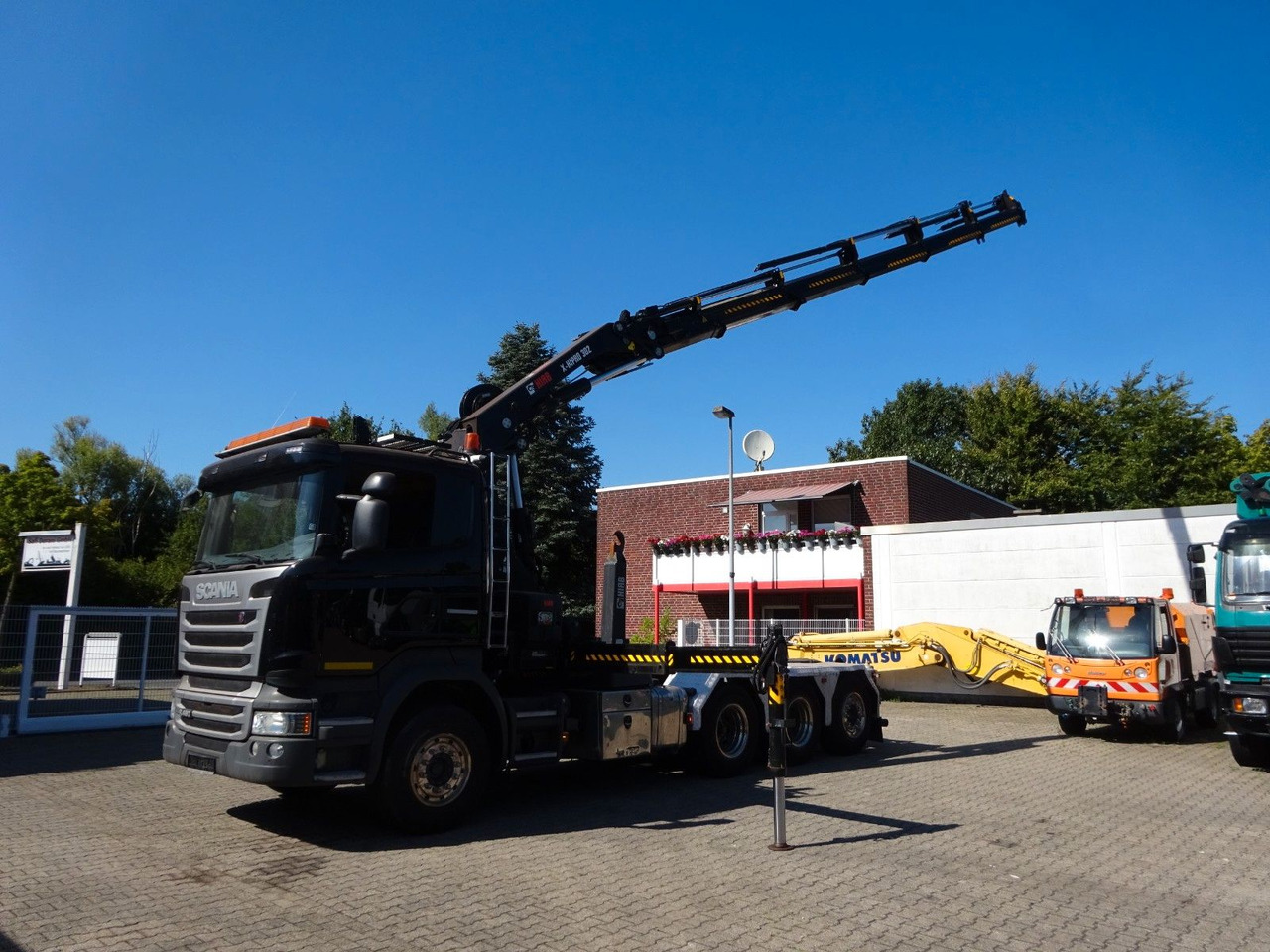 Scania R490 Abroller + HIAB 302E-6 Bj.2021 !Kran TRIDEM Scania R490 Abroller + HIAB 302E-6 Bj.2021 !Kran TRIDEM - Camion ampliroll, Camion grue: photos 3 Scania R490 Abroller + HIAB 302E-6 Bj.2021 !Kran TRIDEM Scania R490 Abroller + HIAB 302E-6 Bj.2021 !Kran TRIDEM - Camion ampliroll, Camion grue: photos 3