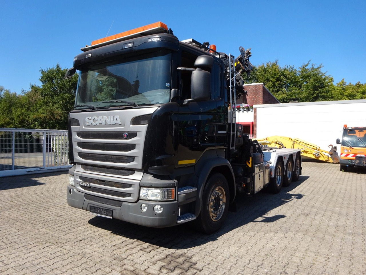Scania R490 Abroller + HIAB 302E-6 Bj.2021 !Kran TRIDEM Scania R490 Abroller + HIAB 302E-6 Bj.2021 !Kran TRIDEM - Camion ampliroll, Camion grue: photos 5 Scania R490 Abroller + HIAB 302E-6 Bj.2021 !Kran TRIDEM Scania R490 Abroller + HIAB 302E-6 Bj.2021 !Kran TRIDEM - Camion ampliroll, Camion grue: photos 5