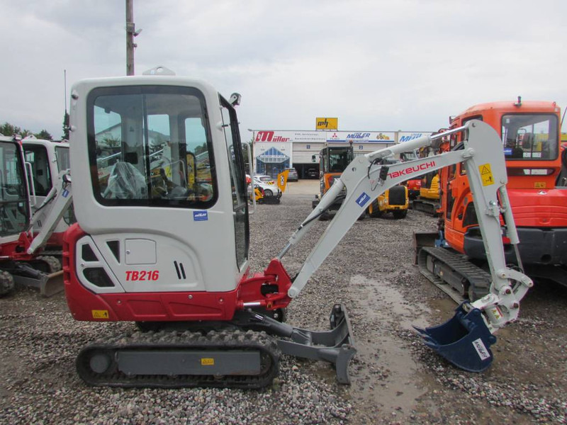 Takeuchi TB 216 V3 Minibagger 26.500 EUR - Mini pelle: photos 4 Takeuchi TB 216 V3 Minibagger 26.500 EUR - Mini pelle: photos 4