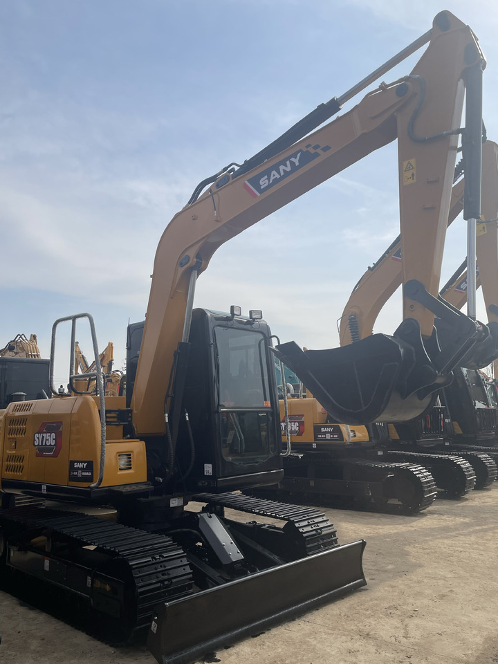 Pelle sur chenille SANY SY75C: photos 11 Pelle sur chenille SANY SY75C: photos 11