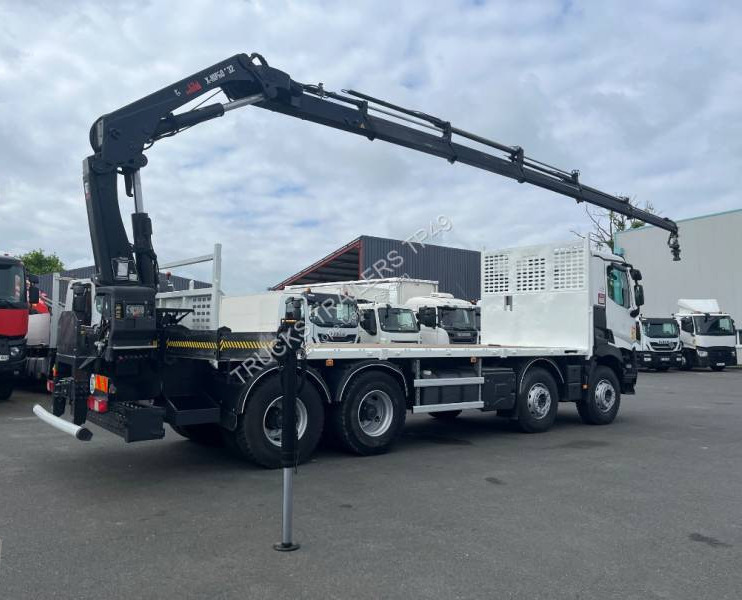 Renault C-Series 430 - Camion plateau, Camion grue: photos 3 Renault C-Series 430 - Camion plateau, Camion grue: photos 3