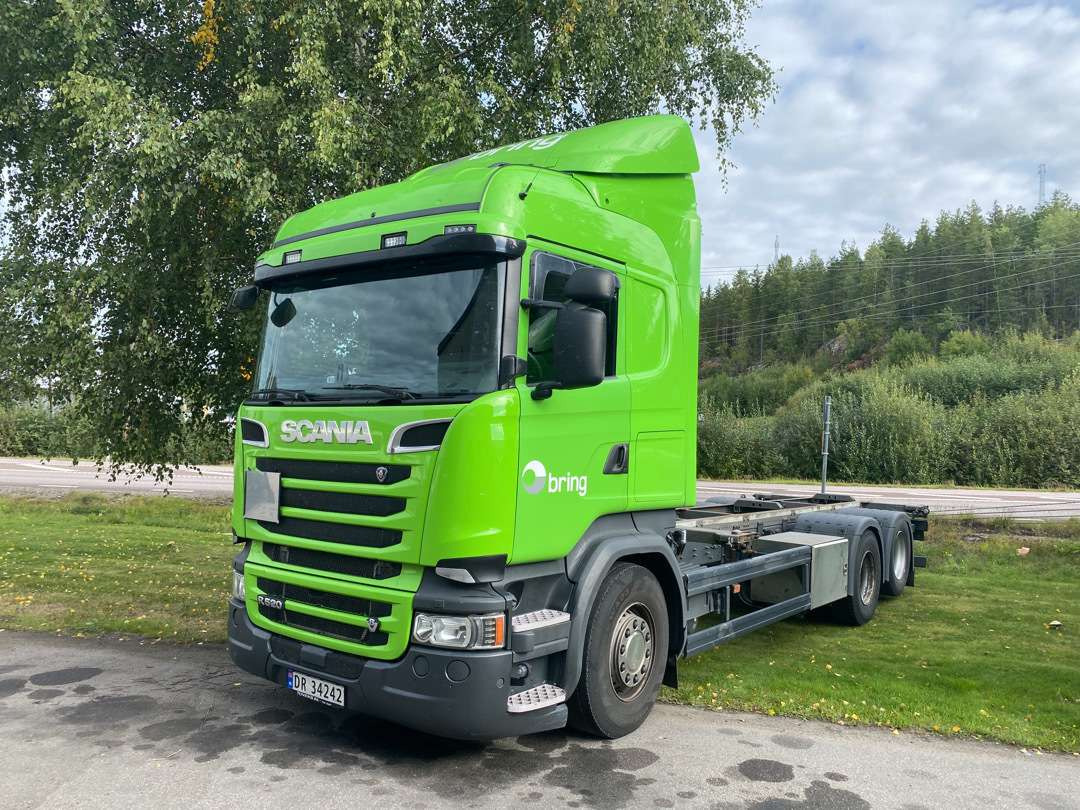 2016 Containerbil Scania R520 Euro 6 - Camion porte-conteneur/ Caisse mobile: photos 1 2016 Containerbil Scania R520 Euro 6 - Camion porte-conteneur/ Caisse mobile: photos 1