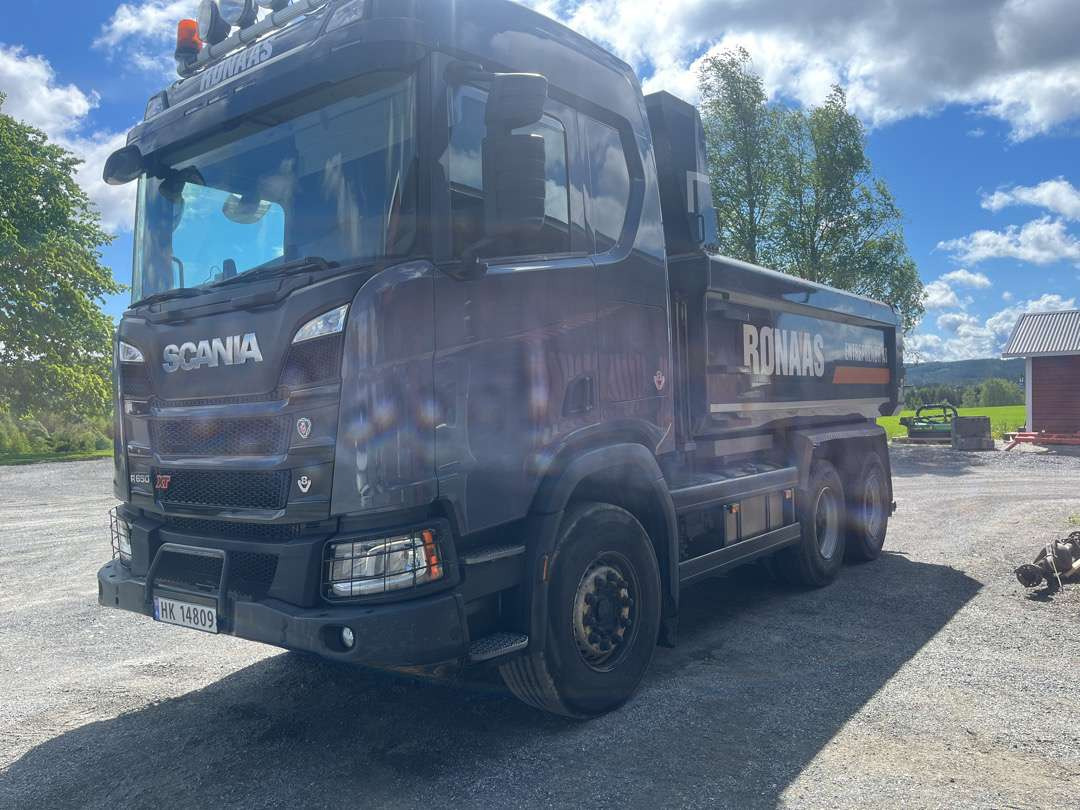 2020 Scania R650 xt - nylig eugodkjent - Camion benne: photos 1 2020 Scania R650 xt - nylig eugodkjent - Camion benne: photos 1