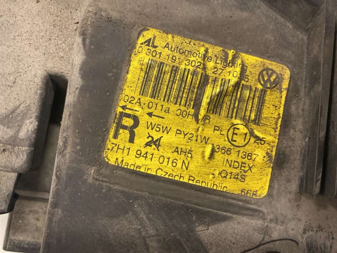 VW Transporter frontlykter - Outil/ Équipement: photos 2 VW Transporter frontlykter - Outil/ Équipement: photos 2