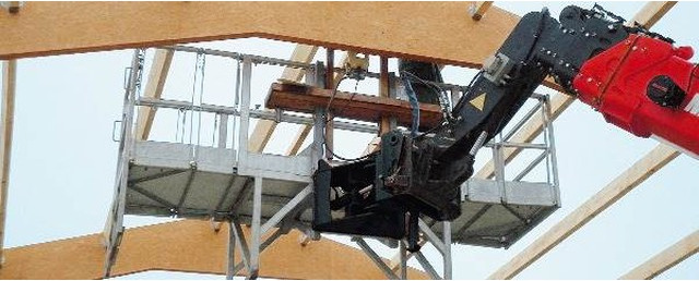 Manitou OHR Platform 1000 kg | 2018 - Accessoire pour Engins de chantier: photos 1 Manitou OHR Platform 1000 kg | 2018 - Accessoire pour Engins de chantier: photos 1