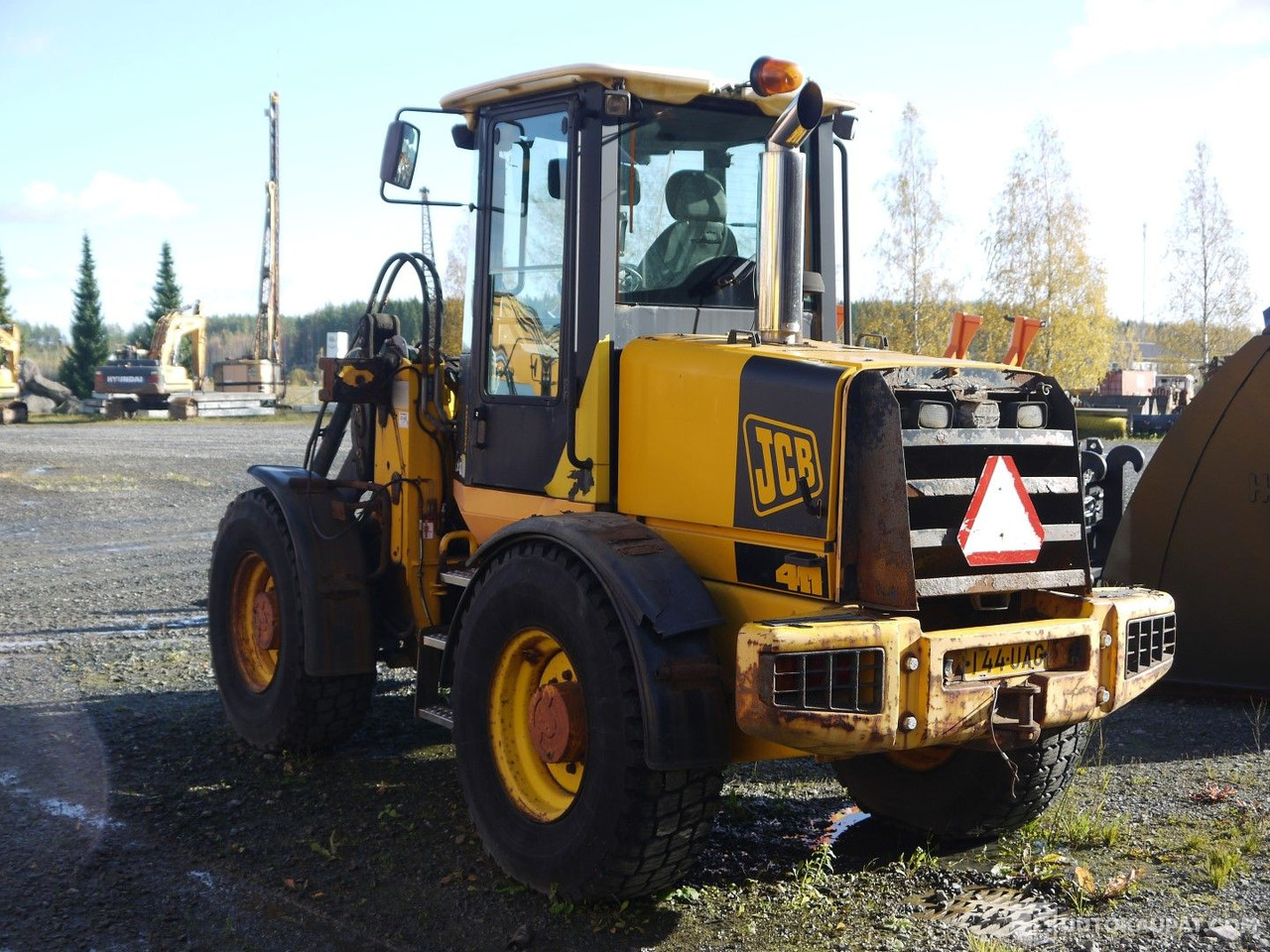 JCB 411, 2011 Pyöräkuormaaja, Humppila - Chargeuse sur pneus: photos 3 JCB 411, 2011 Pyöräkuormaaja, Humppila - Chargeuse sur pneus: photos 3