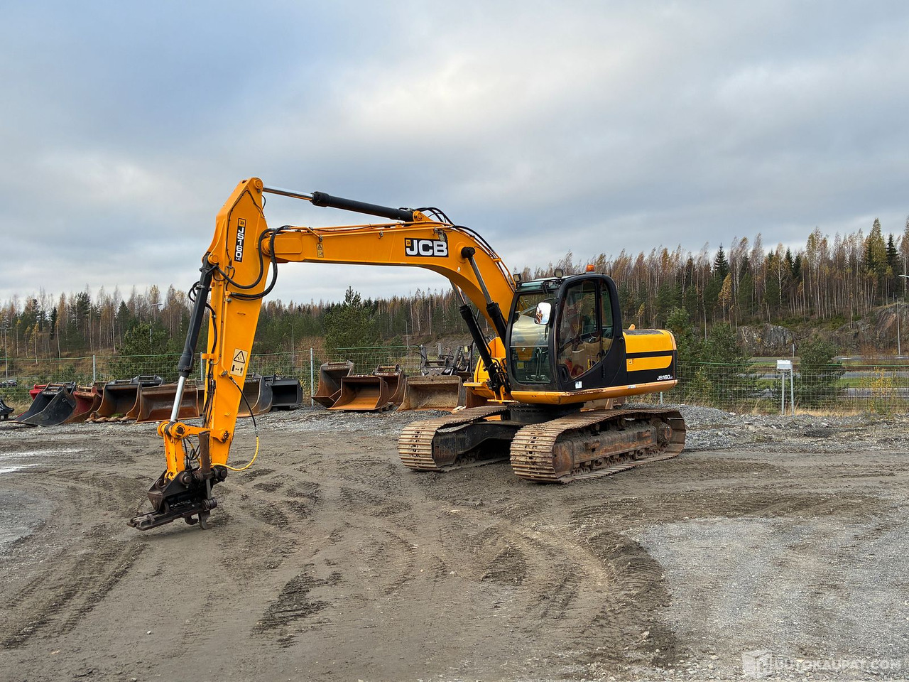 JCB JS 160 lc, 2011 Tela alustainen Kaivinkone WTK, Lempäälä - Pelle sur chenille: photos 1 JCB JS 160 lc, 2011 Tela alustainen Kaivinkone WTK, Lempäälä - Pelle sur chenille: photos 1