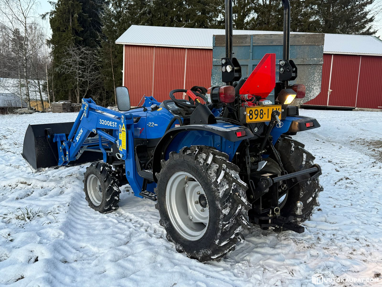 Solis 22 etukuormaajalla 2022 MTK25, Hämeenlinna - Micro tracteur: photos 5 Solis 22 etukuormaajalla 2022 MTK25, Hämeenlinna - Micro tracteur: photos 5