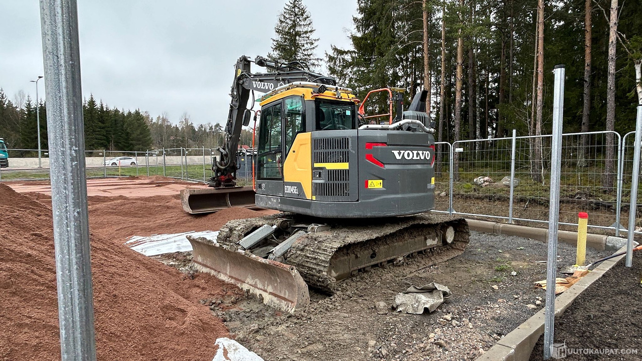 Pelle sur chenille Tela-alustainen kaivinkone Volvo ECR145EL, vm. 2017, Pöytyä: photos 9