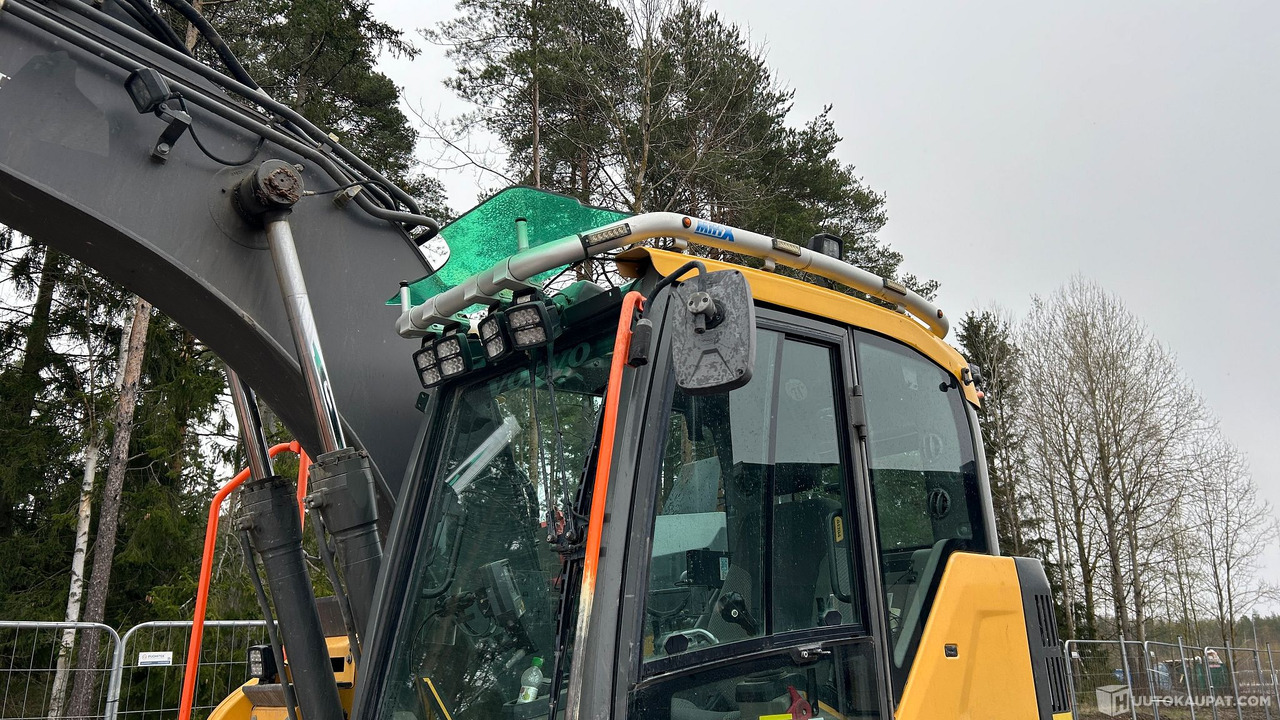 Pelle sur chenille Tela-alustainen kaivinkone Volvo ECR145EL, vm. 2017, Pöytyä: photos 15