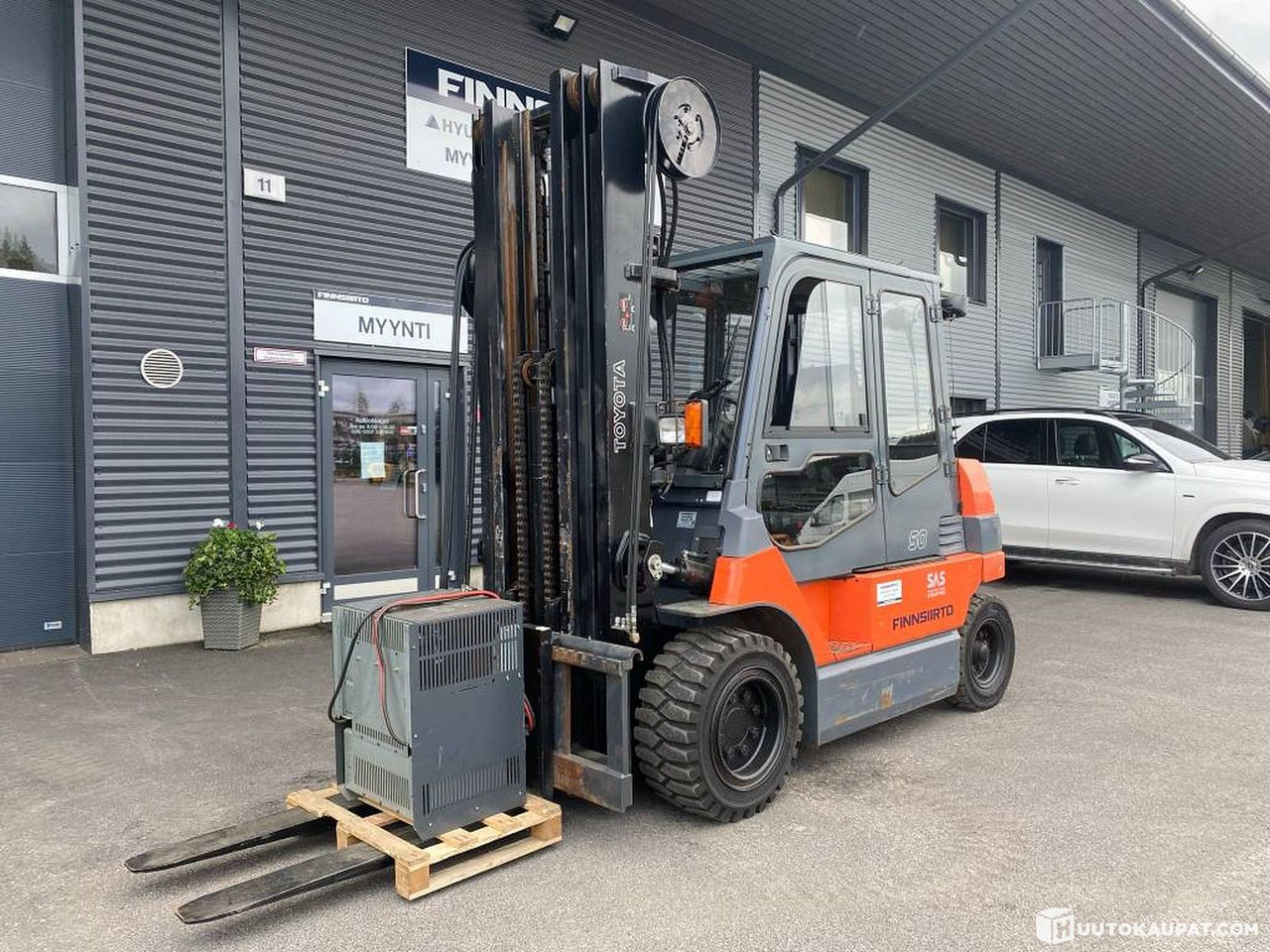 Toyota 7 FB MF 50, 2007 Electric forklift, Lieto - Chariot élévateur électrique: photos 1 Toyota 7 FB MF 50, 2007 Electric forklift, Lieto - Chariot élévateur électrique: photos 1