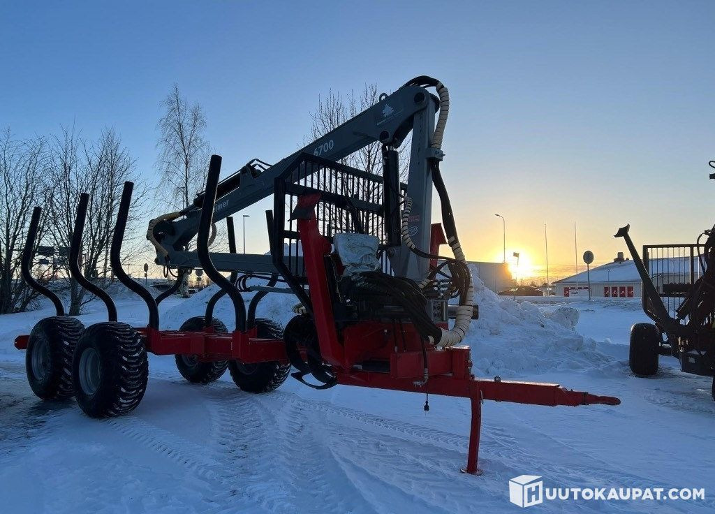 Weimer WE 6700 WE 10 forestry trailer package, 2016, Ylivieska - Remorque forestière: photos 4 Weimer WE 6700 WE 10 forestry trailer package, 2016, Ylivieska - Remorque forestière: photos 4