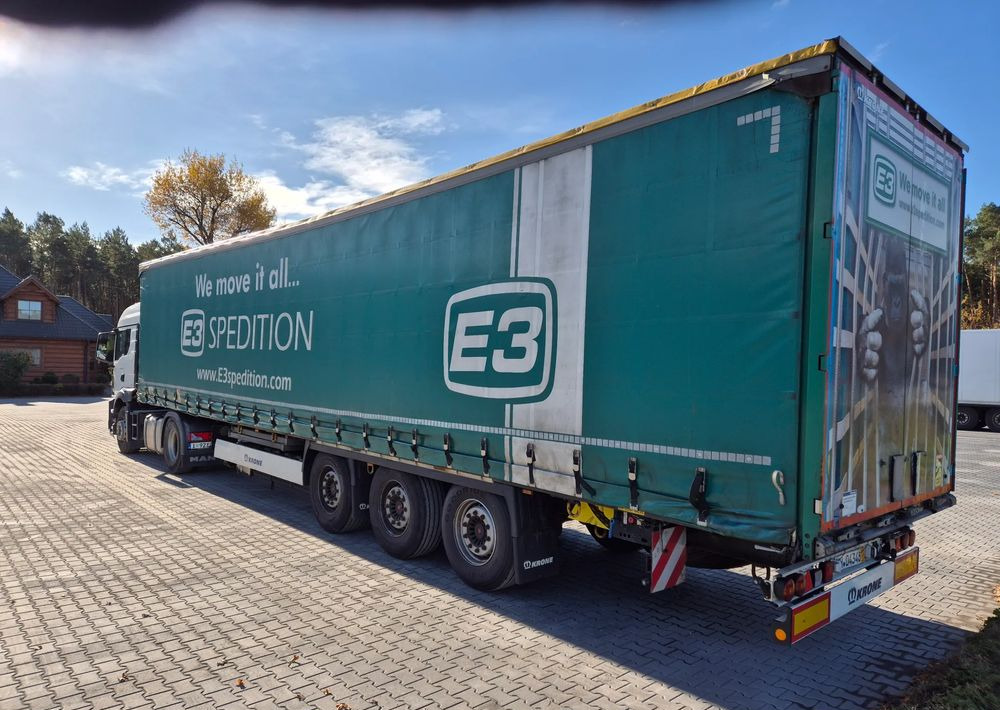 Krone BDE STANDARD PODNOSZONY DACH / z Niemiec PONADGABARYTY POSZERZANA OPONY 80% - Semi-remorque rideaux coulissants: photos 2 Krone BDE STANDARD PODNOSZONY DACH / z Niemiec PONADGABARYTY POSZERZANA OPONY 80% - Semi-remorque rideaux coulissants: photos 2