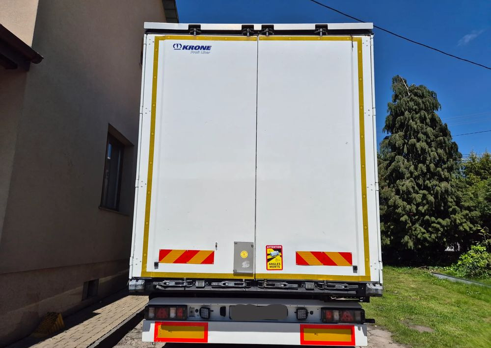 Semi-remorque rideaux coulissants Krone BURTOWA BUDOWLANA VARIOS PÓŁMEGA 385/55 z Niemiec / ALUFELGI / stan bardzo dobry / PODNOSZONA OŚ I DACH / BPW firanka burto-firanka firana burtówka burto firanka: photos 20