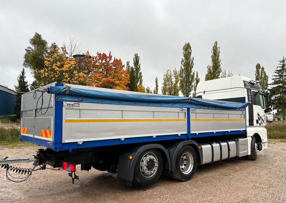 MAN TGX Tandem 1m burty TOP KOMPLET / ALUFELGI / zarejestrowany gotowy do pracy / przyczepa 18t / FULL OPCJA / 26.420 26.460 26.500 26.400 26.440 26.480 26.510 460 500 - Camion plateau: photos 4 MAN TGX Tandem 1m burty TOP KOMPLET / ALUFELGI / zarejestrowany gotowy do pracy / przyczepa 18t / FULL OPCJA / 26.420 26.460 26.500 26.400 26.440 26.480 26.510 460 500 - Camion plateau: photos 4