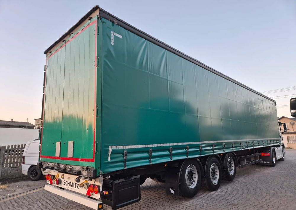 Semi-remorque rideaux coulissants Schmitz Cargobull Standard 2018 2x oś podnoszona podnoszony dach z Niemiec  / OŚ PODNOSZONA / ładne opony / nowa plandeka / od pierwszego właściciela / OKAZJA: photos 32