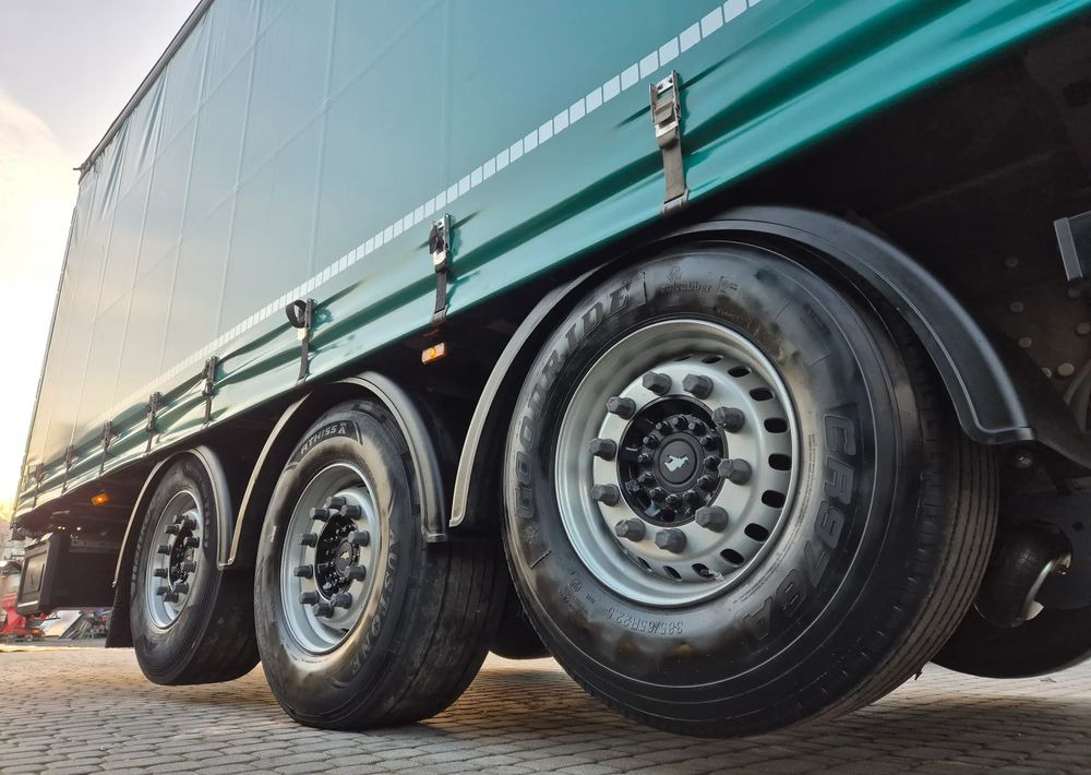 Schmitz Cargobull Standard 2018 2x oś podnoszona podnoszony dach z Niemiec / OŚ PODNOSZONA / ładne opony / nowa plandeka / od pierwszego właściciela / OKAZJA - Semi-remorque rideaux coulissants: photos 4 Schmitz Cargobull Standard 2018 2x oś podnoszona podnoszony dach z Niemiec / OŚ PODNOSZONA / ładne opony / nowa plandeka / od pierwszego właściciela / OKAZJA - Semi-remorque rideaux coulissants: photos 4