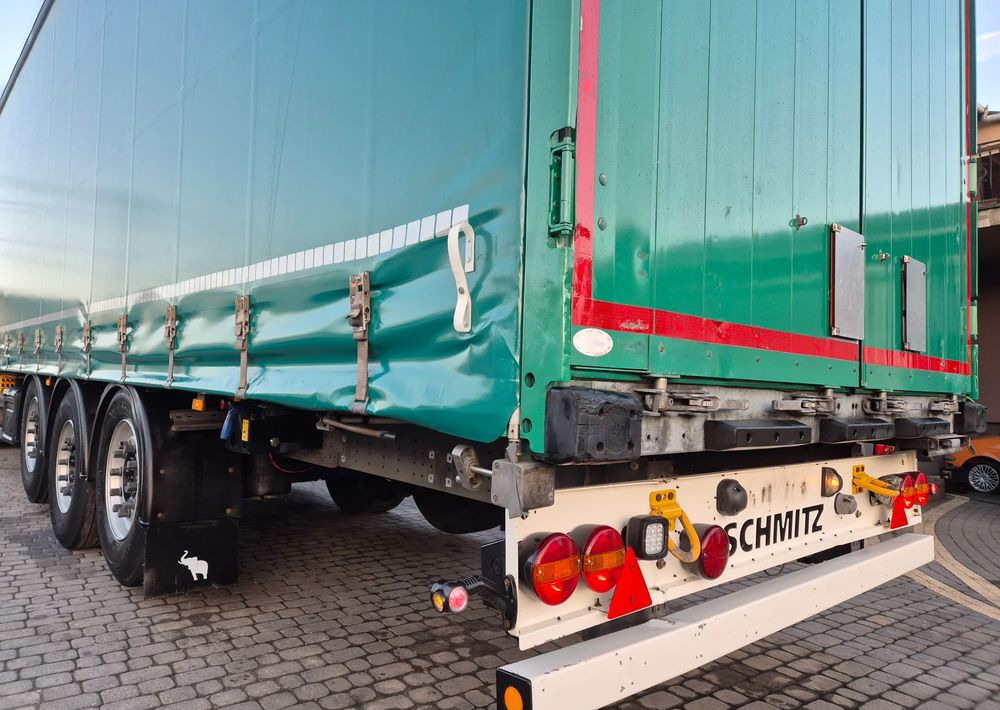 Semi-remorque rideaux coulissants Schmitz Cargobull Standard 2018 2x oś podnoszona podnoszony dach z Niemiec  / OŚ PODNOSZONA / ładne opony / nowa plandeka / od pierwszego właściciela / OKAZJA: photos 12