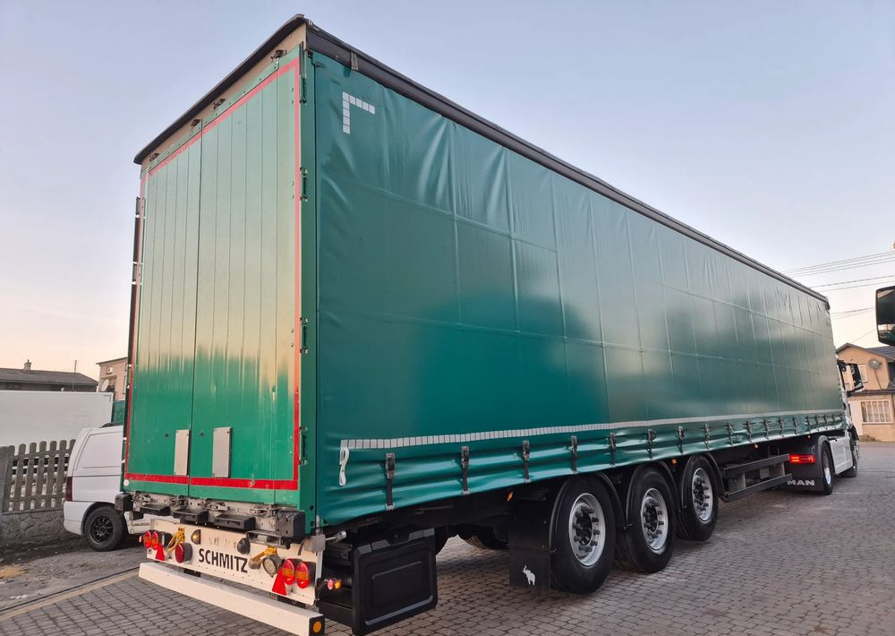 Semi-remorque rideaux coulissants Schmitz Cargobull Standard 2018 2x oś podnoszona podnoszony dach z Niemiec  / OŚ PODNOSZONA / ładne opony / nowa plandeka / od pierwszego właściciela / OKAZJA: photos 6