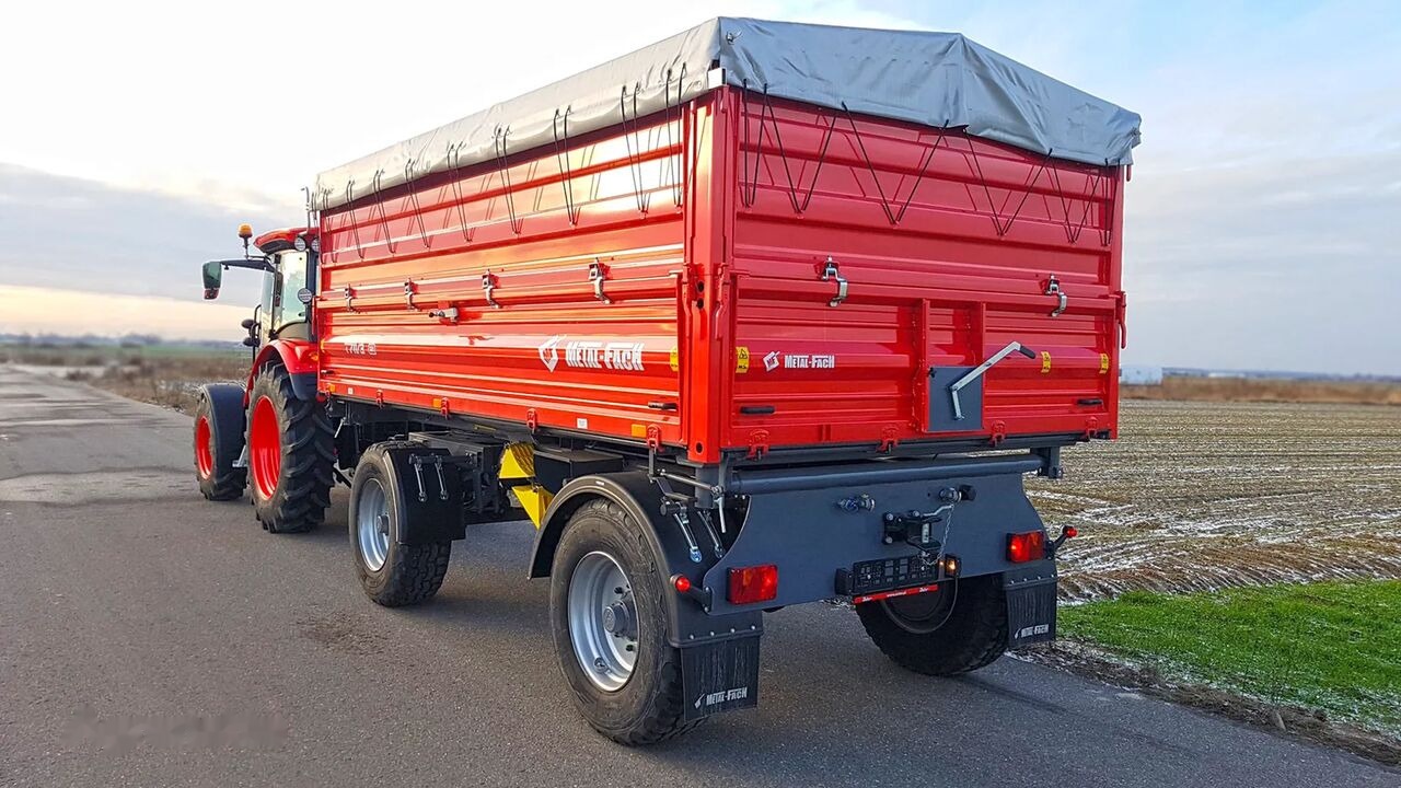 Metal-Fach T711/1 – 8t dwuosiowa - Remorque agricole: photos 1 Metal-Fach T711/1 – 8t dwuosiowa - Remorque agricole: photos 1