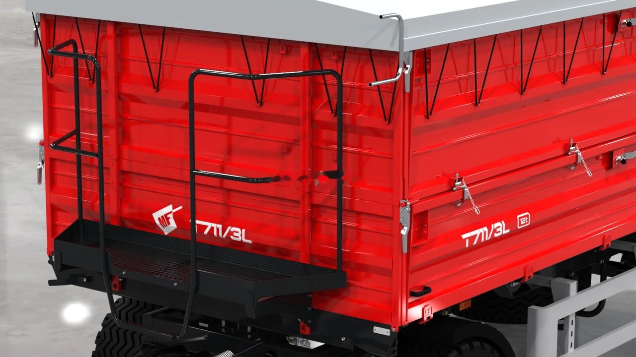 Metal-Fach T711/1L – 8t Long dwuosiowa - Remorque agricole: photos 2 Metal-Fach T711/1L – 8t Long dwuosiowa - Remorque agricole: photos 2