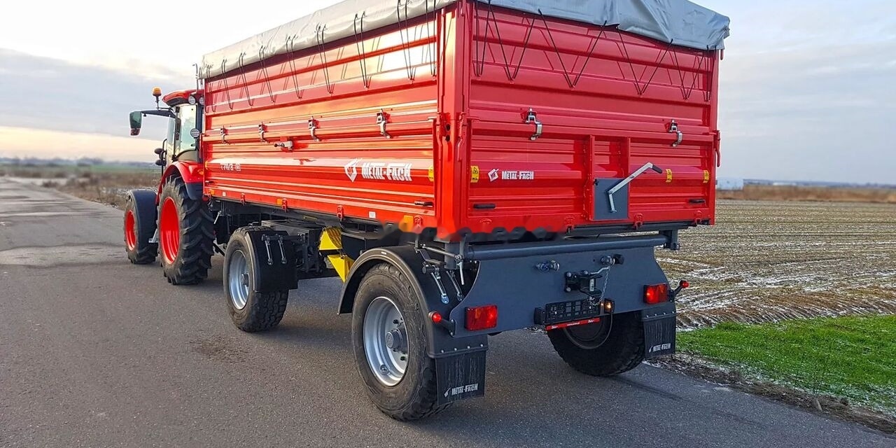 Metal-Fach T711/3 – 12t dwuosiowa - Remorque agricole: photos 3 Metal-Fach T711/3 – 12t dwuosiowa - Remorque agricole: photos 3