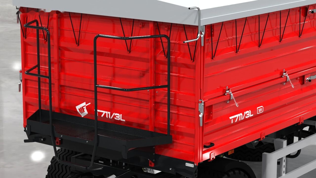 Metal-Fach T711/3L – 12t Long dwuosiowa - Remorque agricole: photos 2 Metal-Fach T711/3L – 12t Long dwuosiowa - Remorque agricole: photos 2