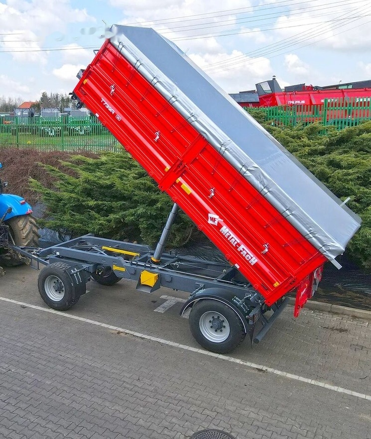 Metal-Fach T739A - 14t dwuosiowa - Benne agricole: photos 3 Metal-Fach T739A - 14t dwuosiowa - Benne agricole: photos 3