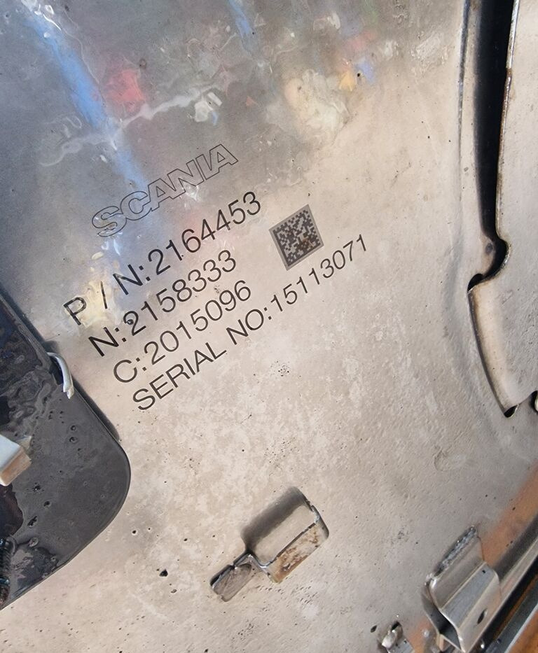 Scania Katalizator DPF R XPI Euro 6 DC13 2164453 2158333 Scania R XPI 410 Euro 6 DC13 2164453 2158333 truck - Silencieux pour Camion: photos 5 Scania Katalizator DPF R XPI Euro 6 DC13 2164453 2158333 Scania R XPI 410 Euro 6 DC13 2164453 2158333 truck - Silencieux pour Camion: photos 5