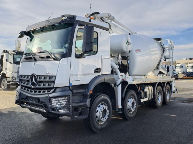 Mercedes-Benz Arocs 3243 B - Camion malaxeur: photos 1 Mercedes-Benz Arocs 3243 B - Camion malaxeur: photos 1