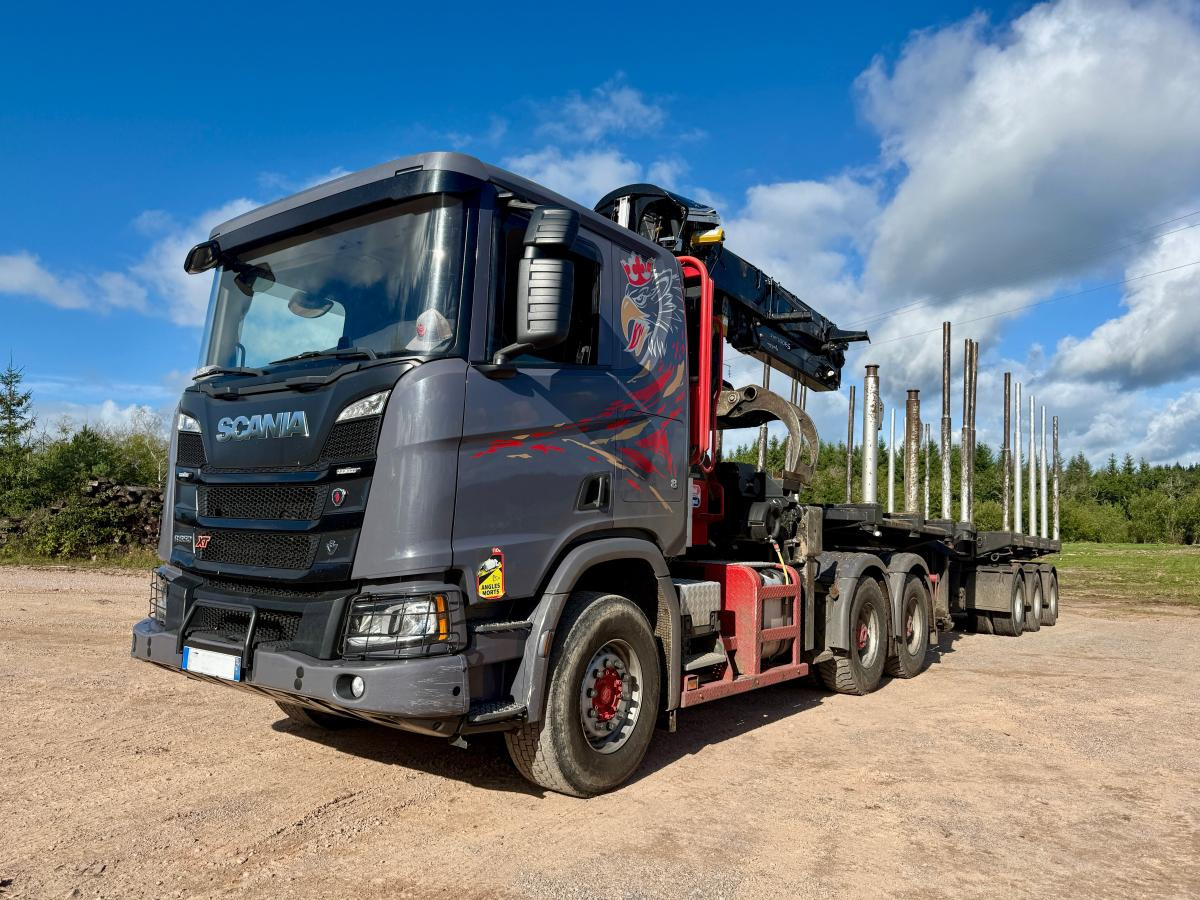 Scania R 650 A6x4HA V8 GRUE PALFINGER EPSILON S300L98 HPLS - Tracteur routier: photos 3 Scania R 650 A6x4HA V8 GRUE PALFINGER EPSILON S300L98 HPLS - Tracteur routier: photos 3