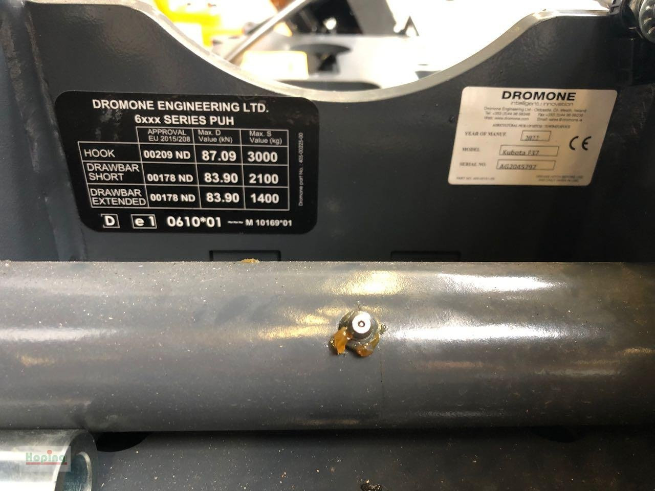 Kubota Dromone passen zu M7 - Accessoire pour Machine agricole: photos 3 Kubota Dromone passen zu M7 - Accessoire pour Machine agricole: photos 3