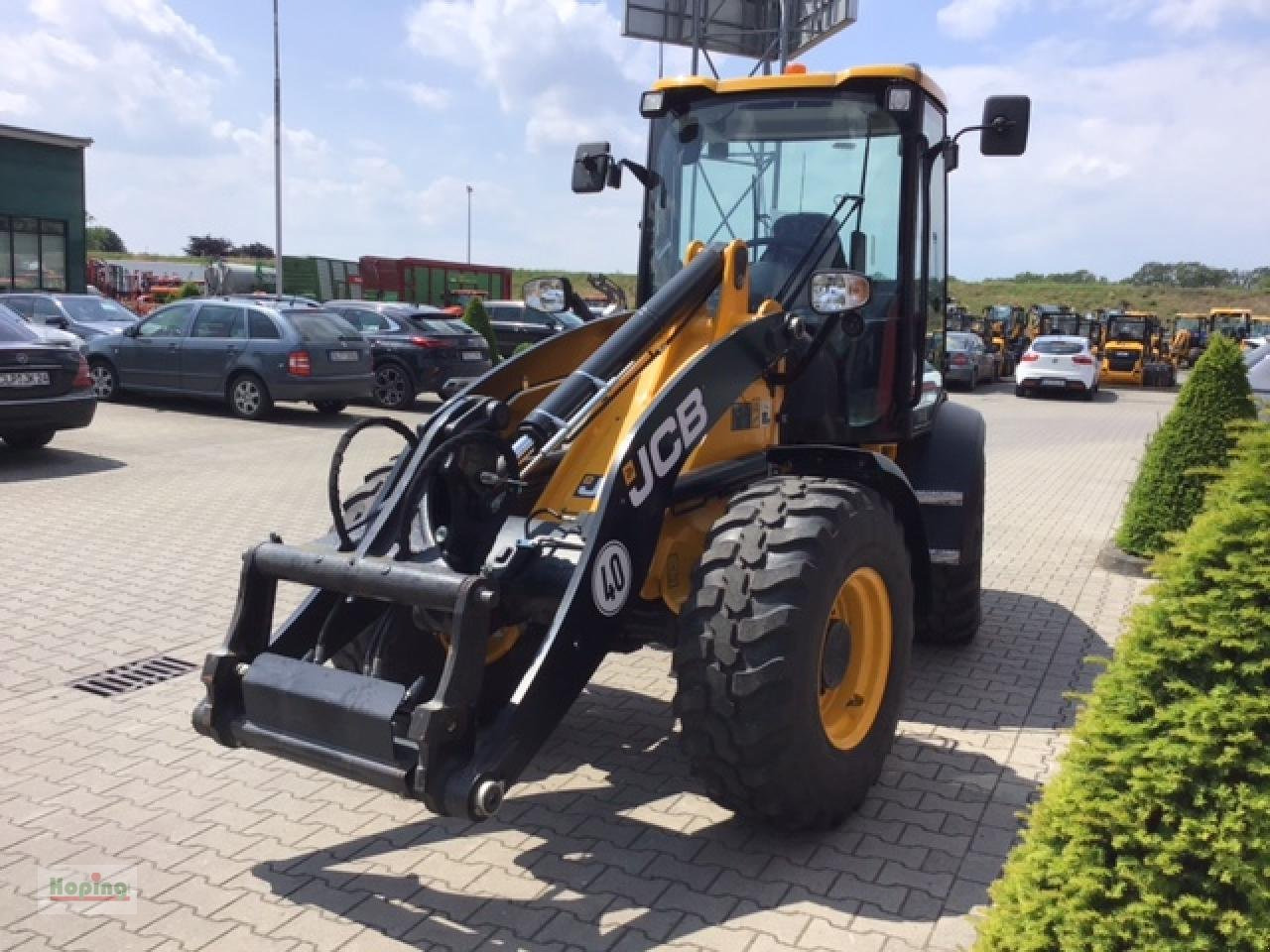 JCB 409 (40 km/h) - Chargeuse sur pneus: photos 3 JCB 409 (40 km/h) - Chargeuse sur pneus: photos 3