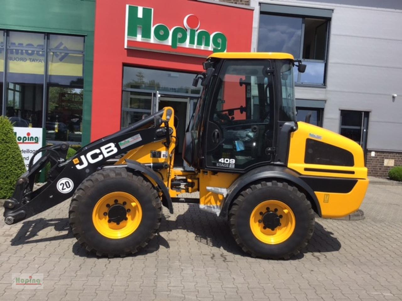 JCB 409 - Chargeuse sur pneus: photos 1 JCB 409 - Chargeuse sur pneus: photos 1