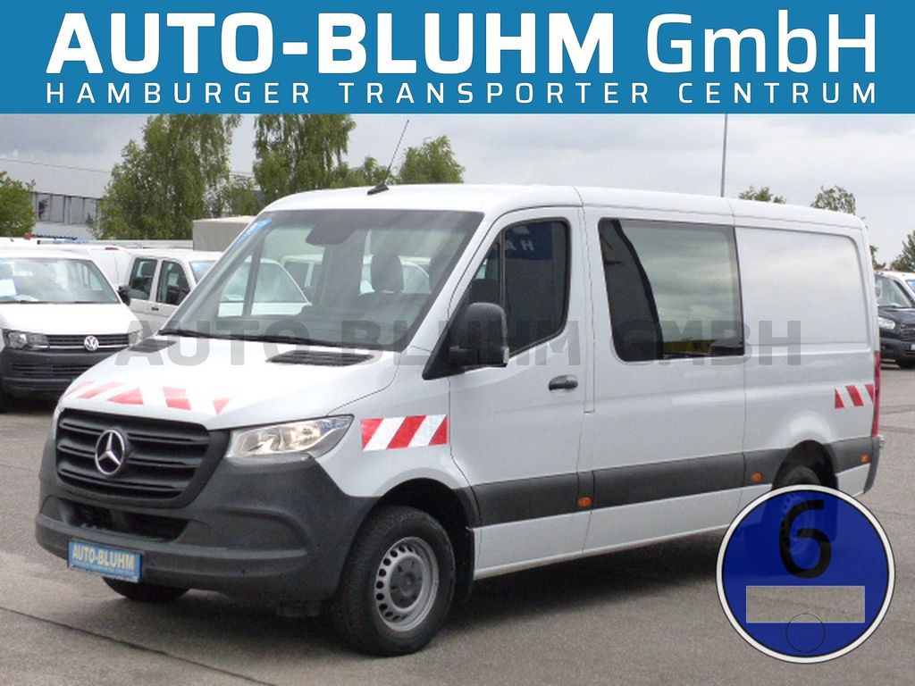 Utilitaire double cabine, Transport de personnes Mercedes-Benz Sprinter 314 CDI Mixto L2H1 AHK AC Cam Standhzg